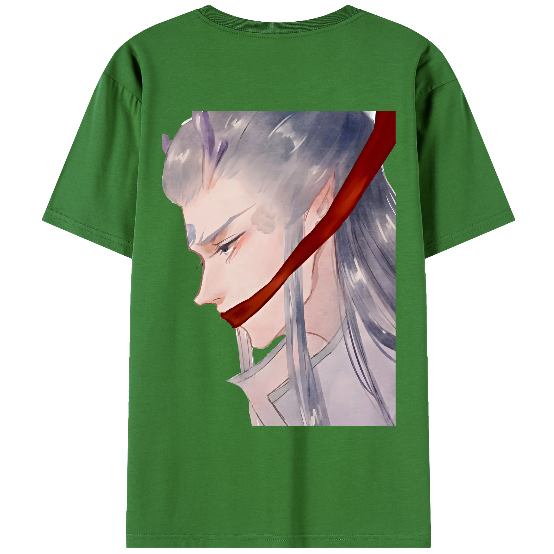 （画像用） Ne Zha 2 ナタ 魔童の大暴れ レディース半袖Tシャツ(バックプリント)